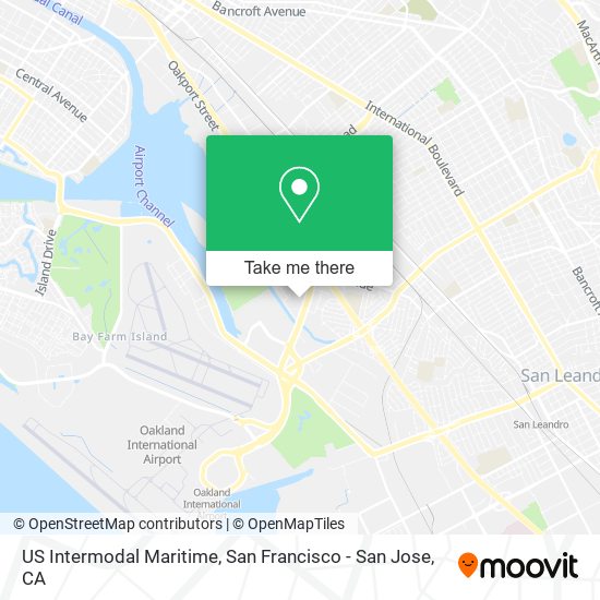 US Intermodal Maritime map