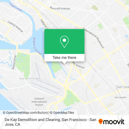 De Kay Demolition and Clearing map