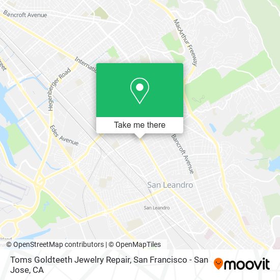 Toms Goldteeth Jewelry Repair map
