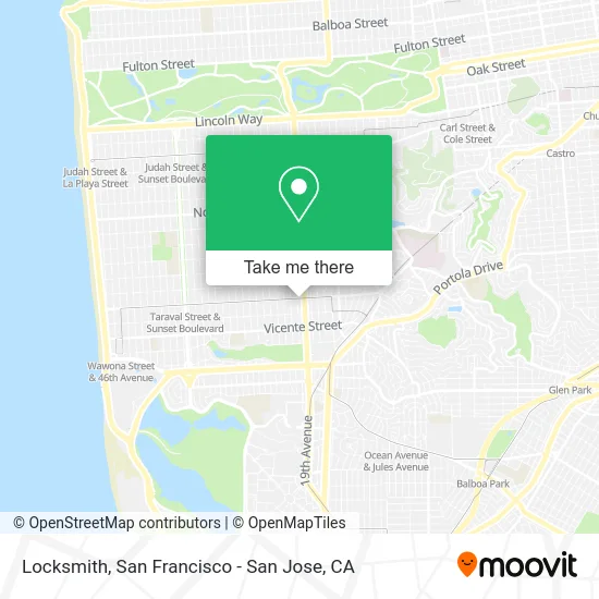 Locksmith map