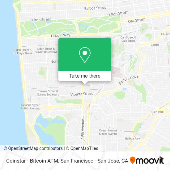 Coinstar - Bitcoin ATM map