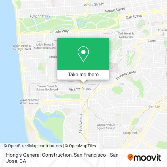 Mapa de Hong's General Construction