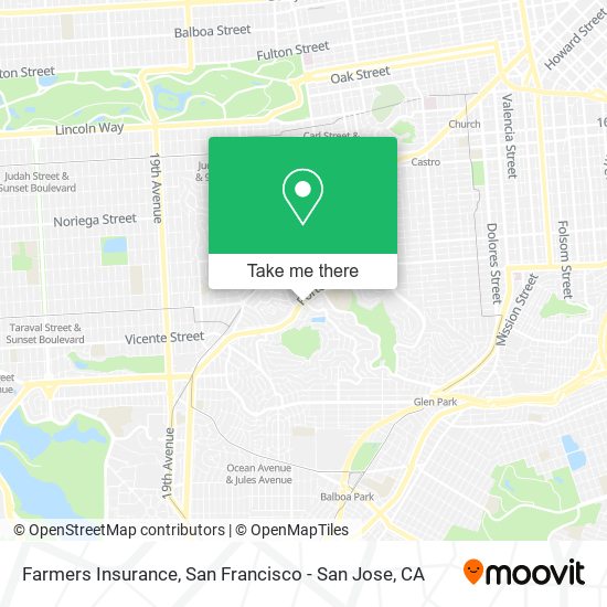 Farmers Insurance map