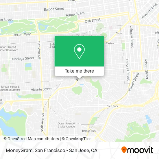 MoneyGram map