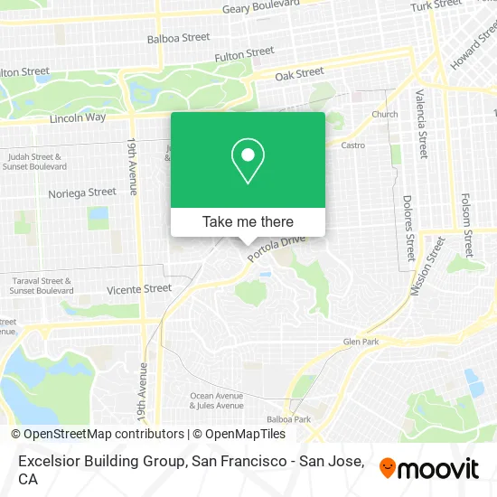 Excelsior Building Group map