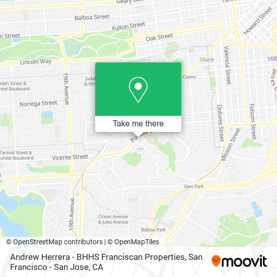 Andrew Herrera - BHHS Franciscan Properties map