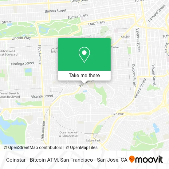 Coinstar - Bitcoin ATM map