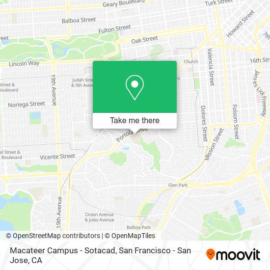 Macateer Campus - Sotacad map