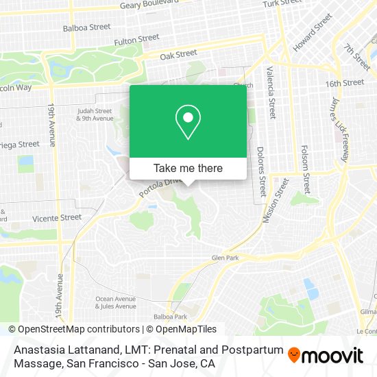 Anastasia Lattanand, LMT: Prenatal and Postpartum Massage map