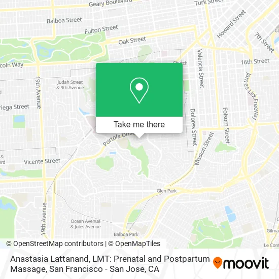 Anastasia Lattanand, LMT: Prenatal and Postpartum Massage map