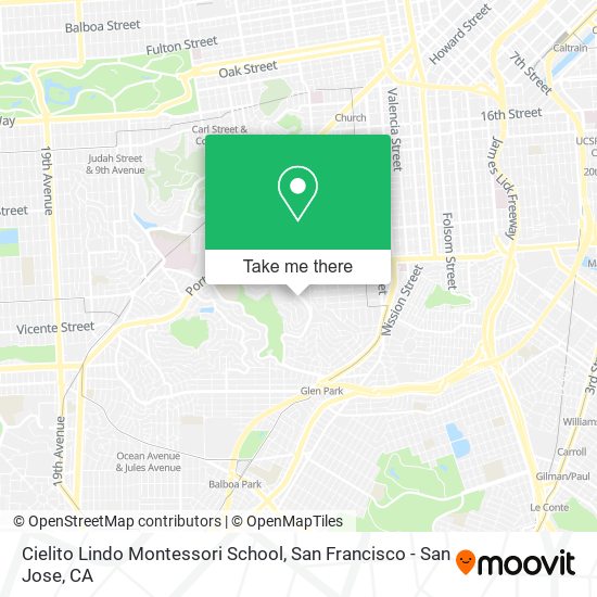 Cielito Lindo Montessori School map