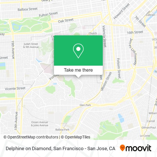 Delphine on Diamond map