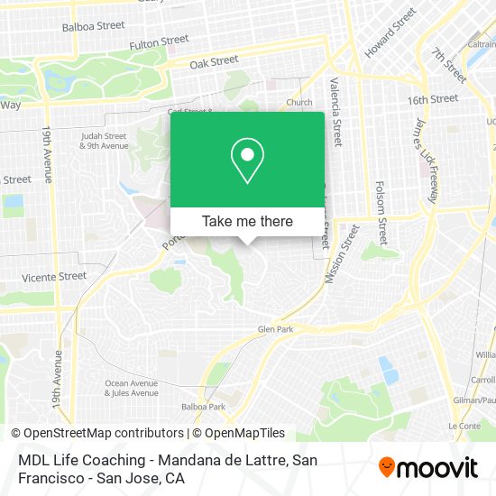 MDL Life Coaching - Mandana de Lattre map