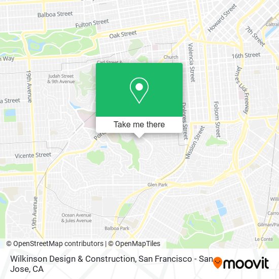 Mapa de Wilkinson Design & Construction