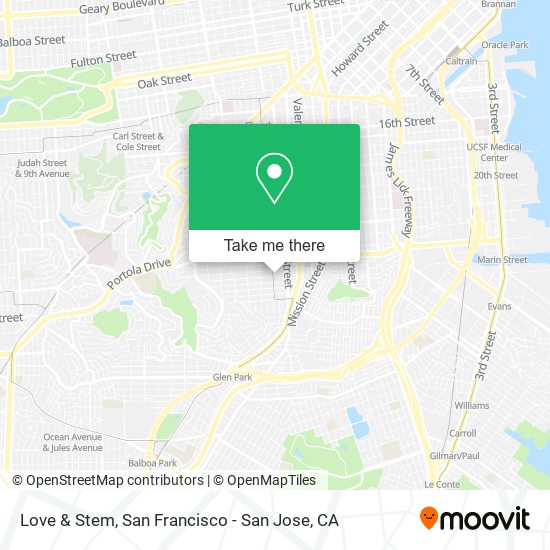 Mapa de Love & Stem
