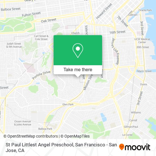 St Paul Littlest Angel Preschool map