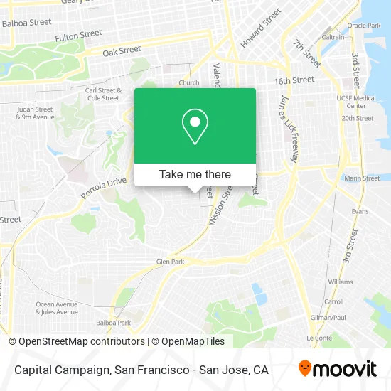 Capital Campaign map