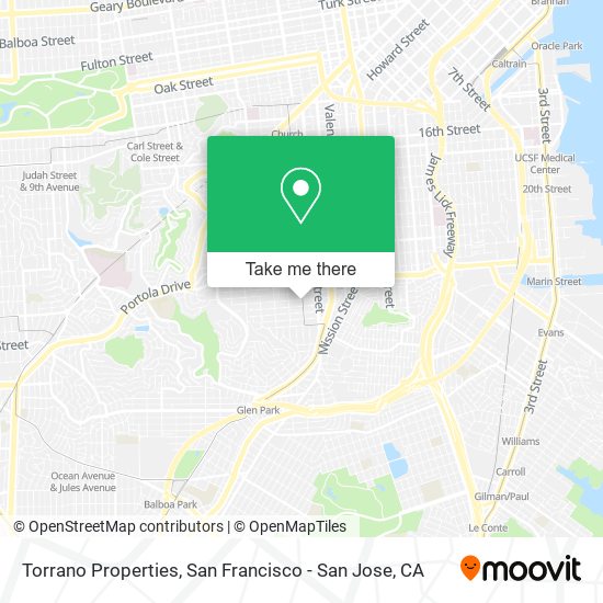 Mapa de Torrano Properties