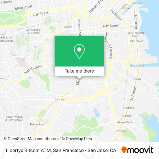 Libertyx Bitcoin ATM map