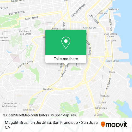 Magalit Brazilian Jiu Jitsu map