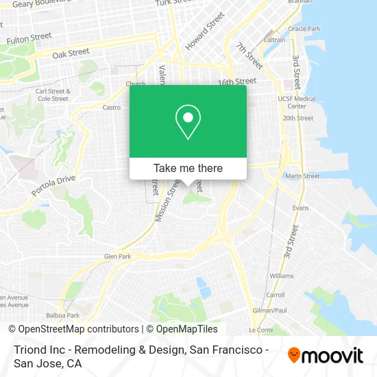 Triond Inc - Remodeling & Design map