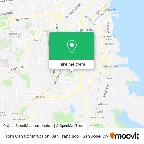 Tom Can Construction map