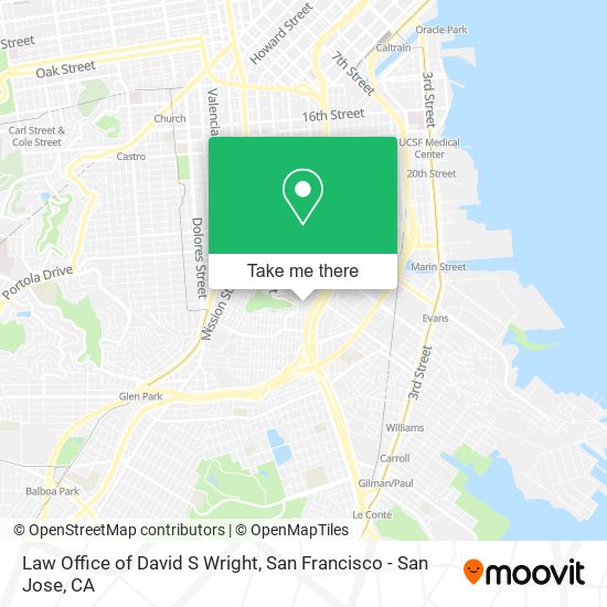 Mapa de Law Office of David S Wright