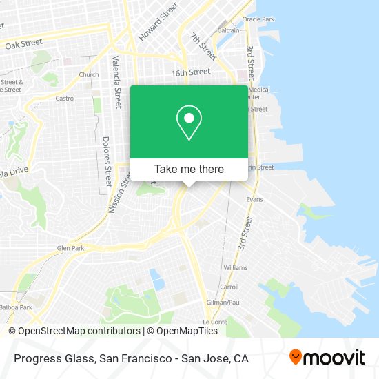 Progress Glass map