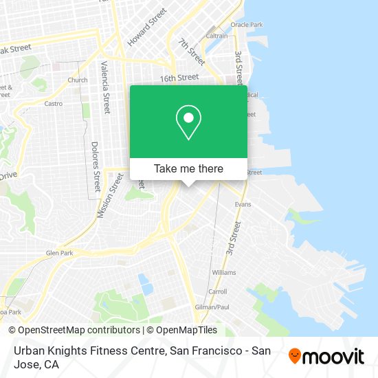 Urban Knights Fitness Centre map