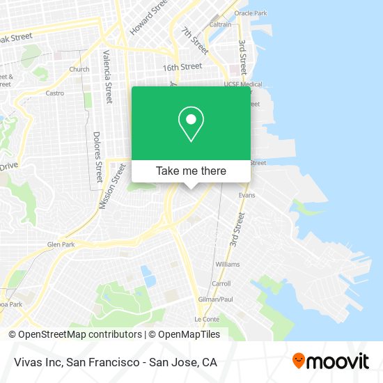 Vivas Inc map