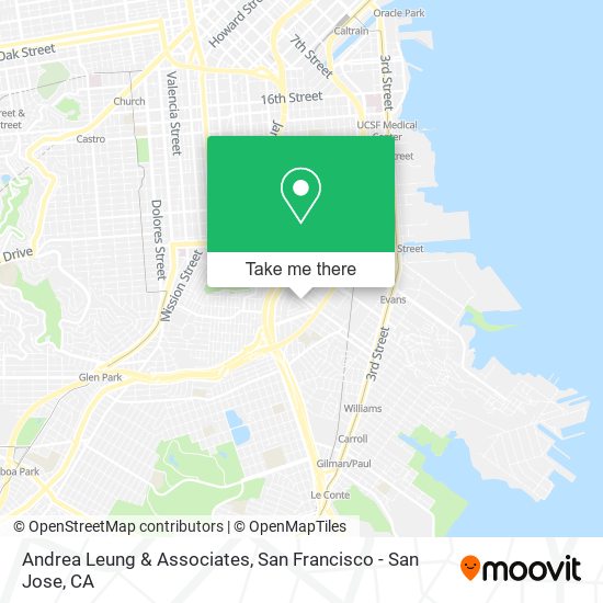 Andrea Leung & Associates map