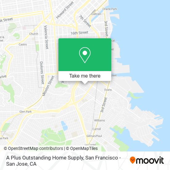 Mapa de A Plus Outstanding Home Supply