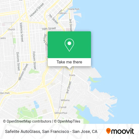 Safelite AutoGlass map