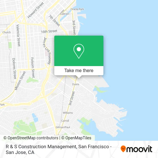 R & S Construction Management map