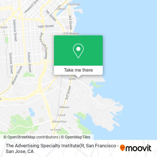 The Advertising Specialty Institute map