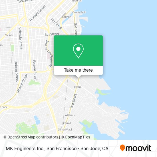 Mapa de MK Engineers Inc.