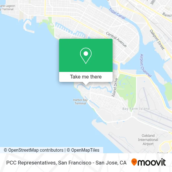 PCC Representatives map