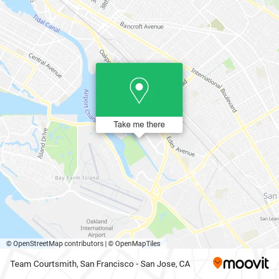 Mapa de Team Courtsmith