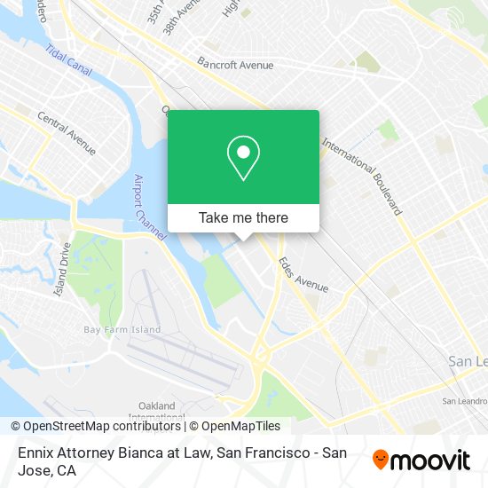 Ennix Attorney Bianca at Law map