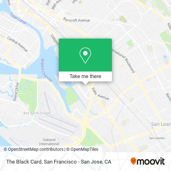 Mapa de The Black Card