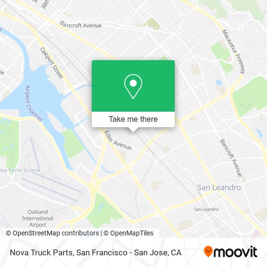 Mapa de Nova Truck Parts
