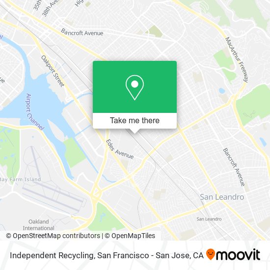 Independent Recycling map