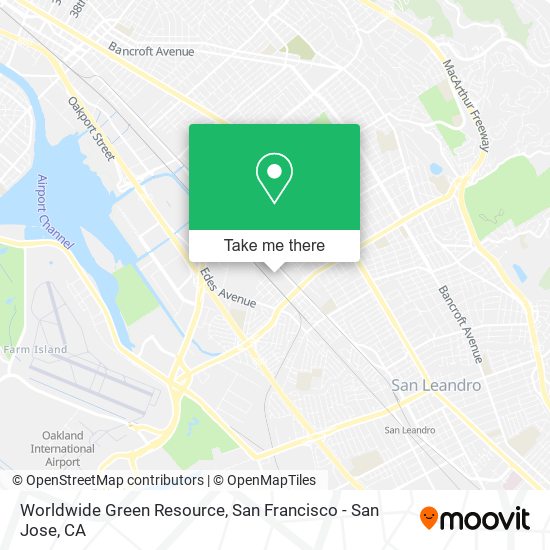 Mapa de Worldwide Green Resource
