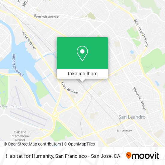 Habitat for Humanity map