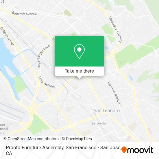 Pronto Furniture Assembly map