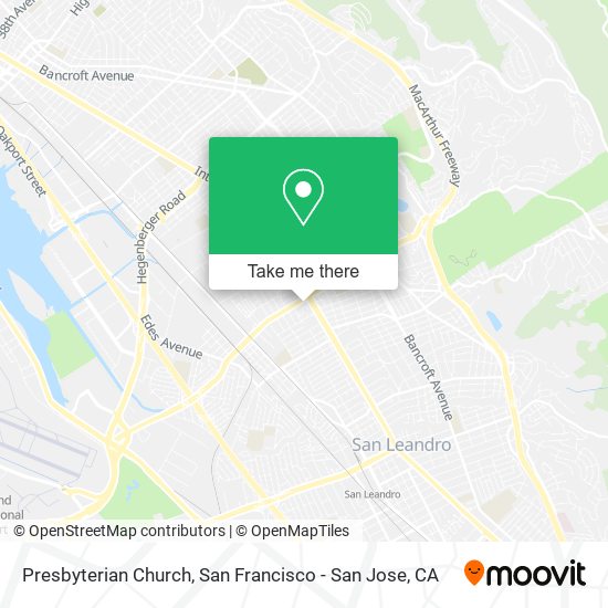 Presbyterian Church map