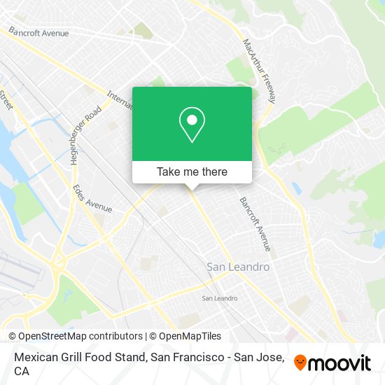 Mexican Grill Food Stand map