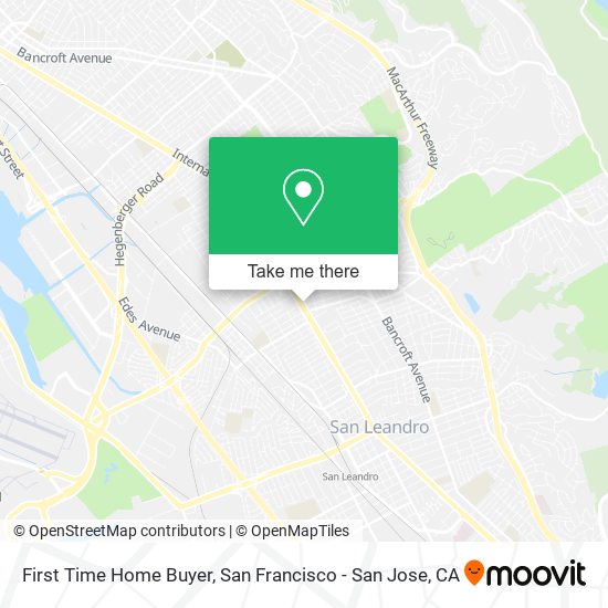 First Time Home Buyer map
