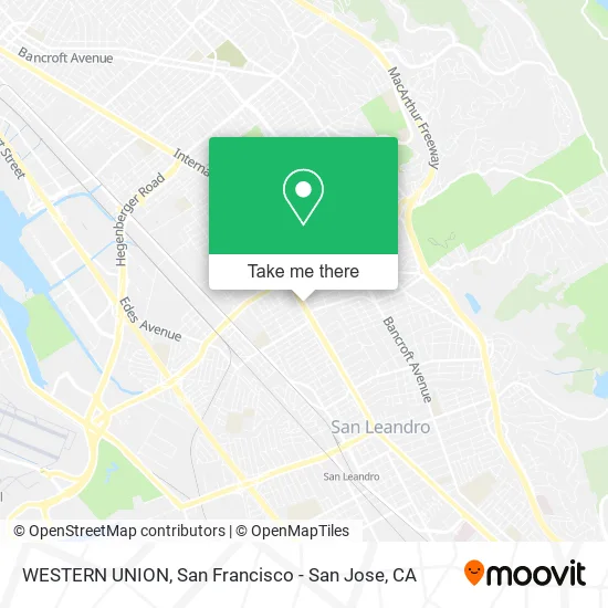Mapa de WESTERN UNION