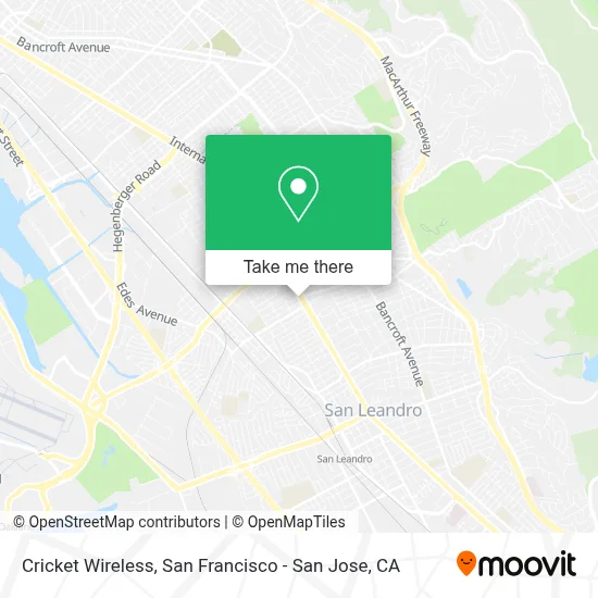Cricket Wireless map
